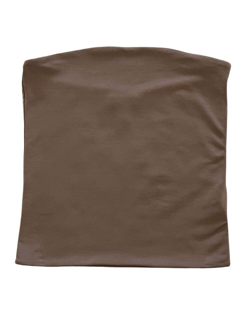 Aritzia Babaton Contour Tan Brown 90’s Y2K Festival Chic Bandeau Tube Top-S